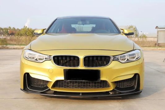 BMW F80 M3 & F82/F83 M4 Carbon Fiber Front Lip Splitter M Performance Style