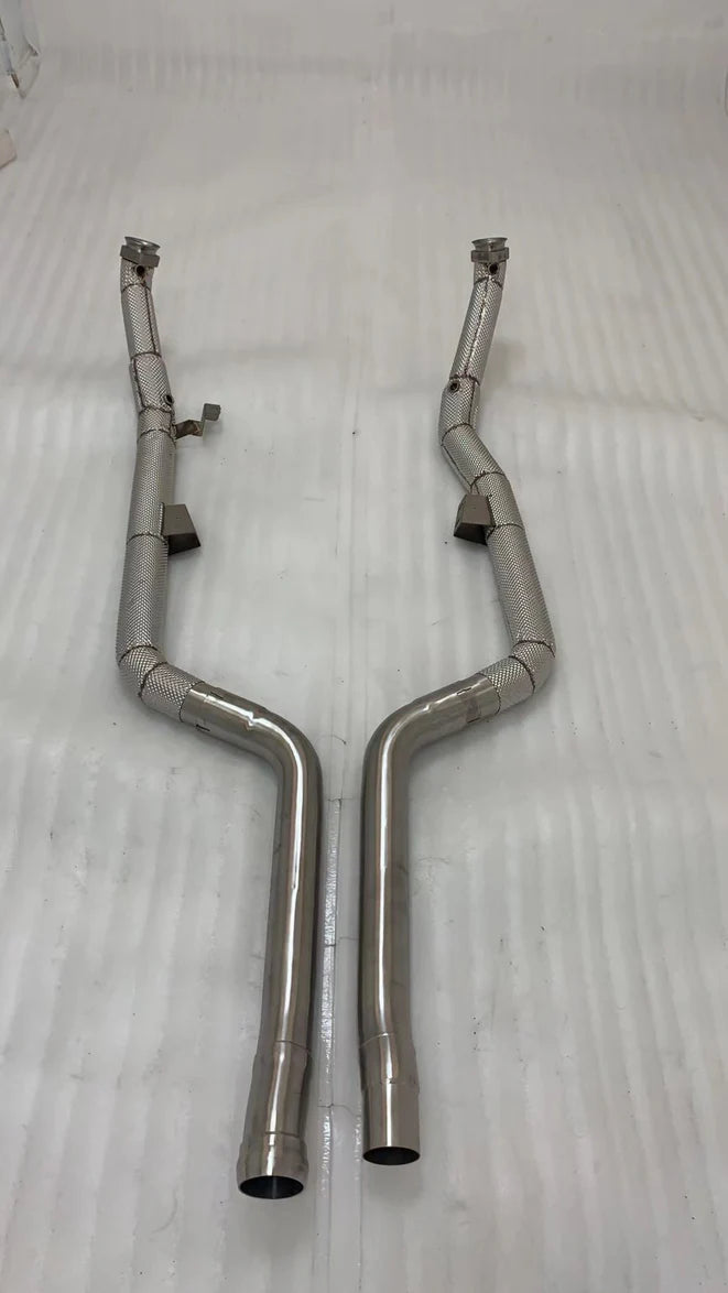 Mercedes CLS63 AMG Stainless Steel & Titanium Valved Catback Exhaust