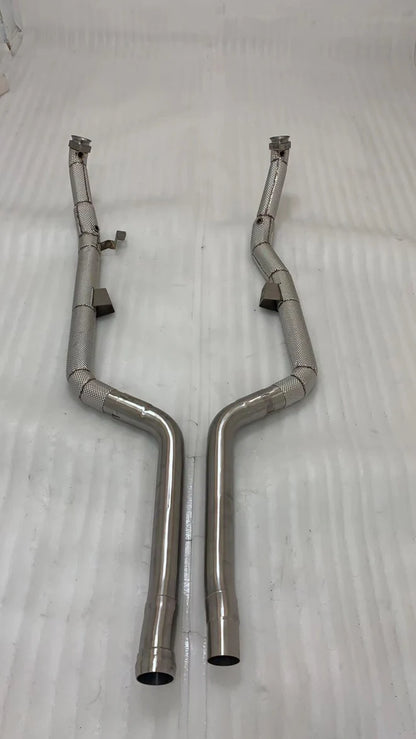 Mercedes CLS63 AMG Stainless Steel & Titanium Valved Catback Exhaust