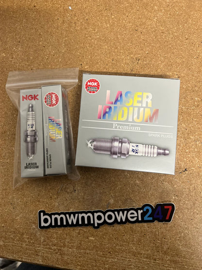 BMW NGK 97506 Spark Plugs "2 Step Colder"