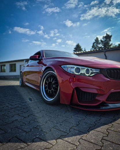 BMW F80 M3 & F82 M4 Team Schirmer Adjustable Carbon Fiber GT Front Splitter