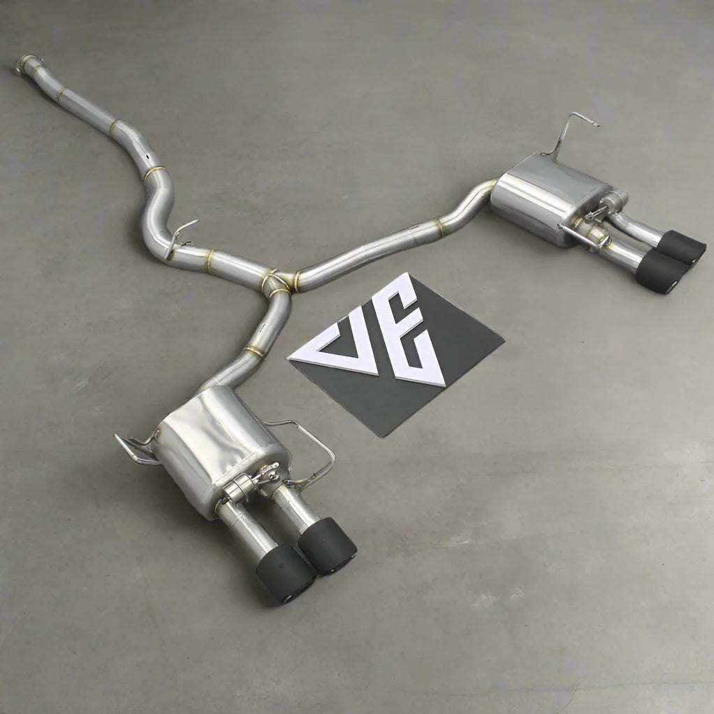 Subaru Impreza STI WRX Stainless Steel & Titanium Valved Catback Exhaust