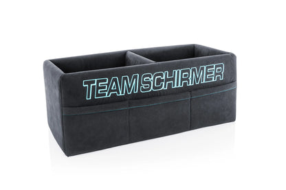 Team Schirmer Alcantara Trunk Helmet Box Holder