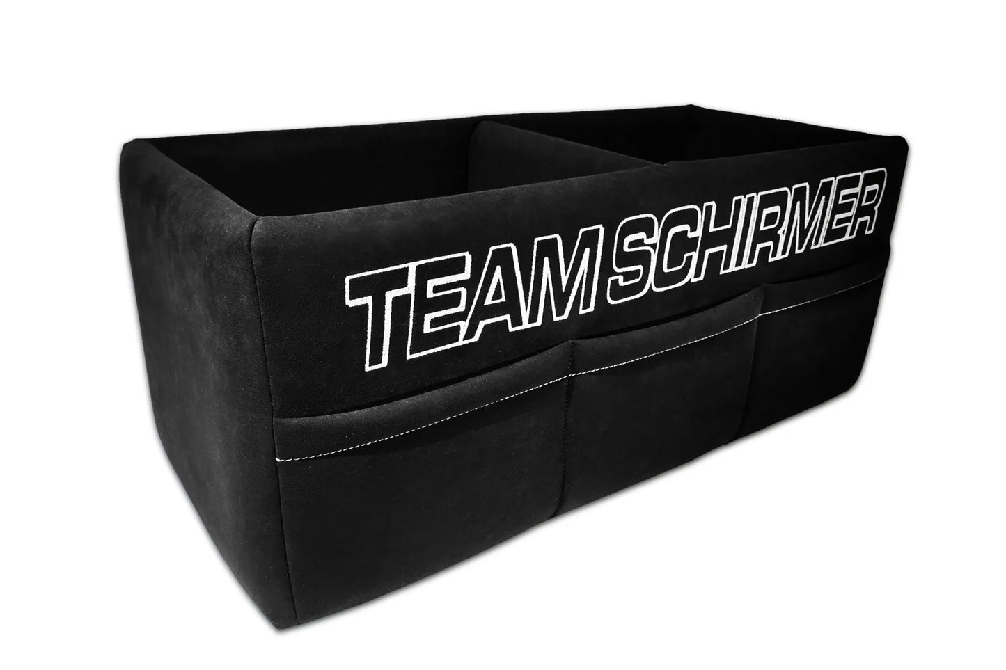 Team Schirmer Alcantara Trunk Helmet Box Holder