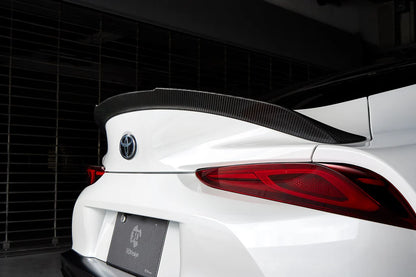Toyota Supra A90 3D Design Carbon Fiber Trunk Spoiler