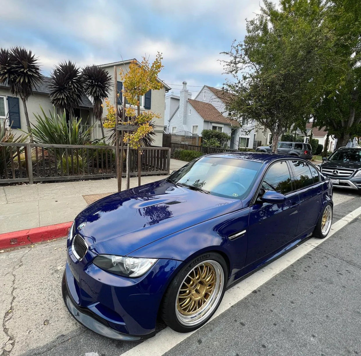 BMW E90, E92 & E93 M3 CH Carbon Fiber Front Lip Splitter