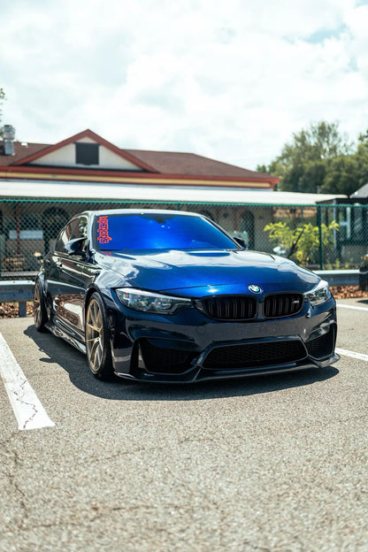 BMW F80 M3 & F82/F83 M4 VR Style Carbon Fiber Front Lip