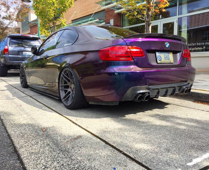 BMW E92 3-Series M Sport Rear Bumper (Single & Double Sided Diffuser)