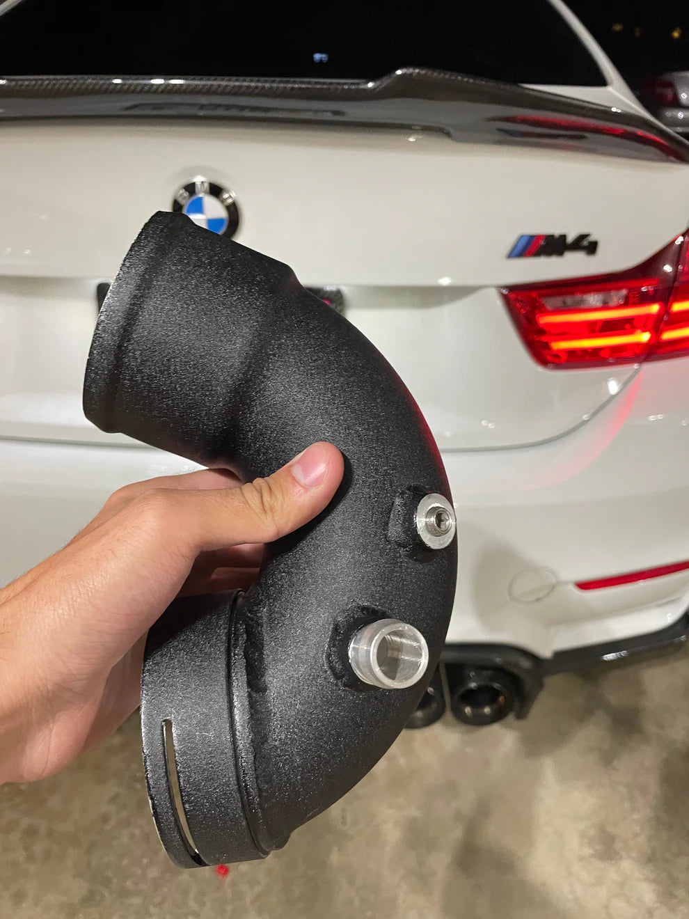 BMW F80 M3 & F82/F83 M4 & F87 M2 S55 VRSF Cold Side J Pipe Chargepipe