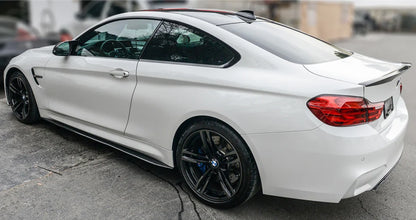 BMW F80 M3 & F82/F83 M4 Carbon Fiber Performance Side Skirt Extensions