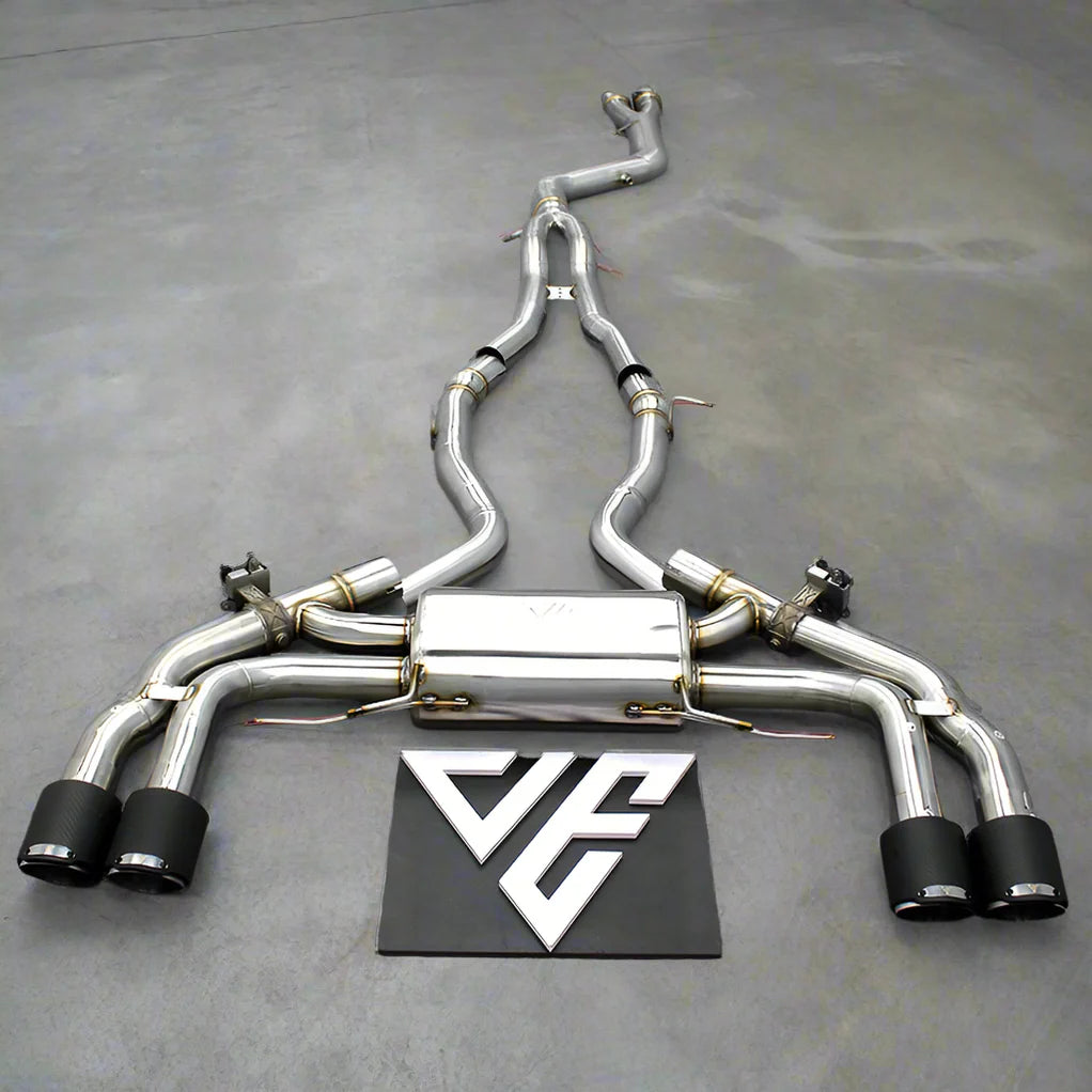 BMW X3M & X4M Valved Stainless Steel & Titanium Catback Exhaust