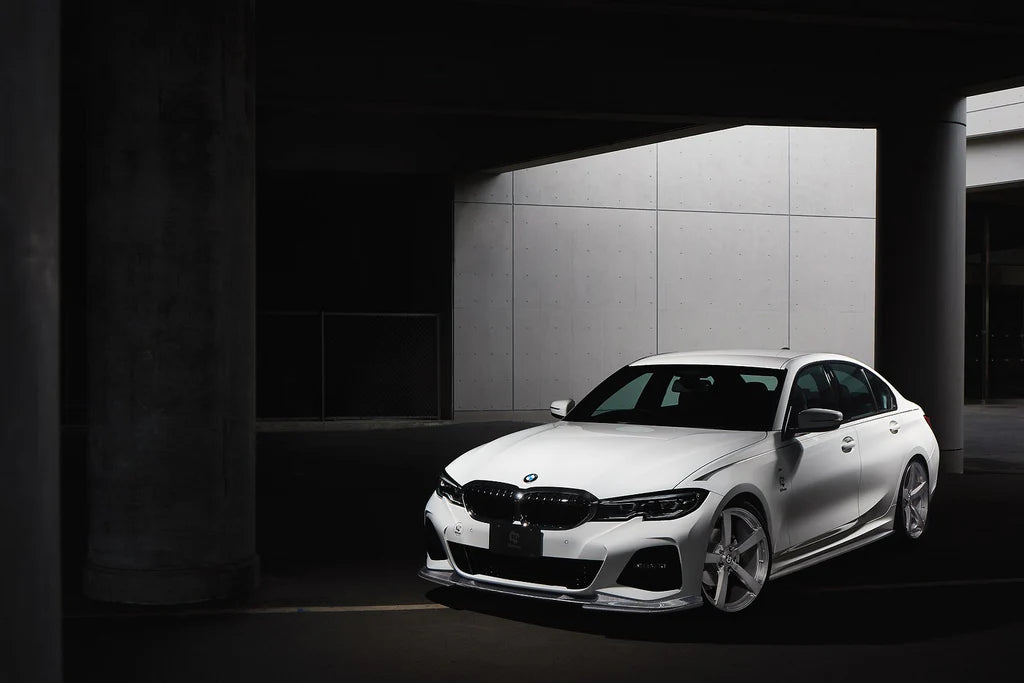 BMW G20 3-Series 3D Design M-Sport Carbon Fiber Side Skirt Set