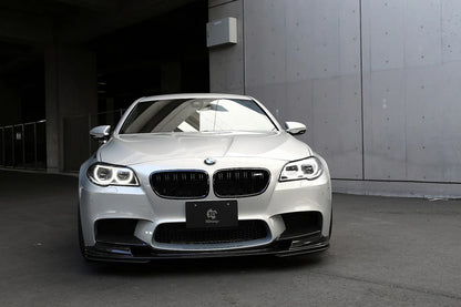 BMW F10 M5 3D Design Carbon Fiber Front Lip & Lower Splitter Set