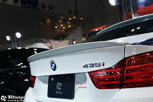 BMW F32 4-Series 3D Design Trunk Spoiler