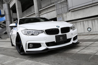BMW F32 / F36 4-Series 3D Design M-Sport Carbon Fiber Front Lip
