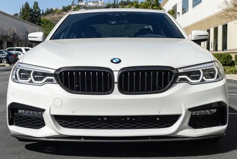 BMW G30 5-Series Carbon Fiber Front Lip Splitter M Performance