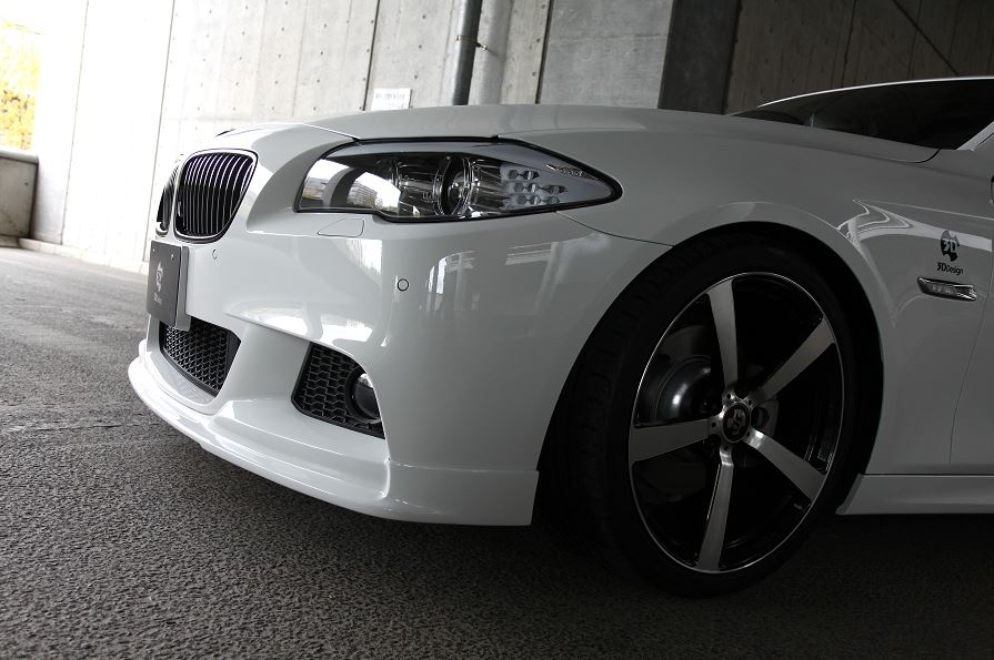 BMW F10 / F11 5-Series 3D Design M-Sport Front Lip