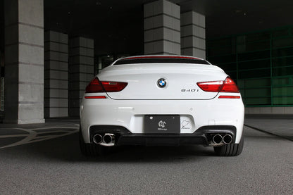 BMW F06 / F12 / F13 6-Series 3D Design M-Sport Carbon Fiber Rear Diffuser