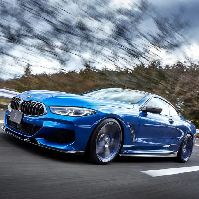 BMW F91 / F92 M8 & 8-Series 3D Design Carbon Fiber Side Skirt Set