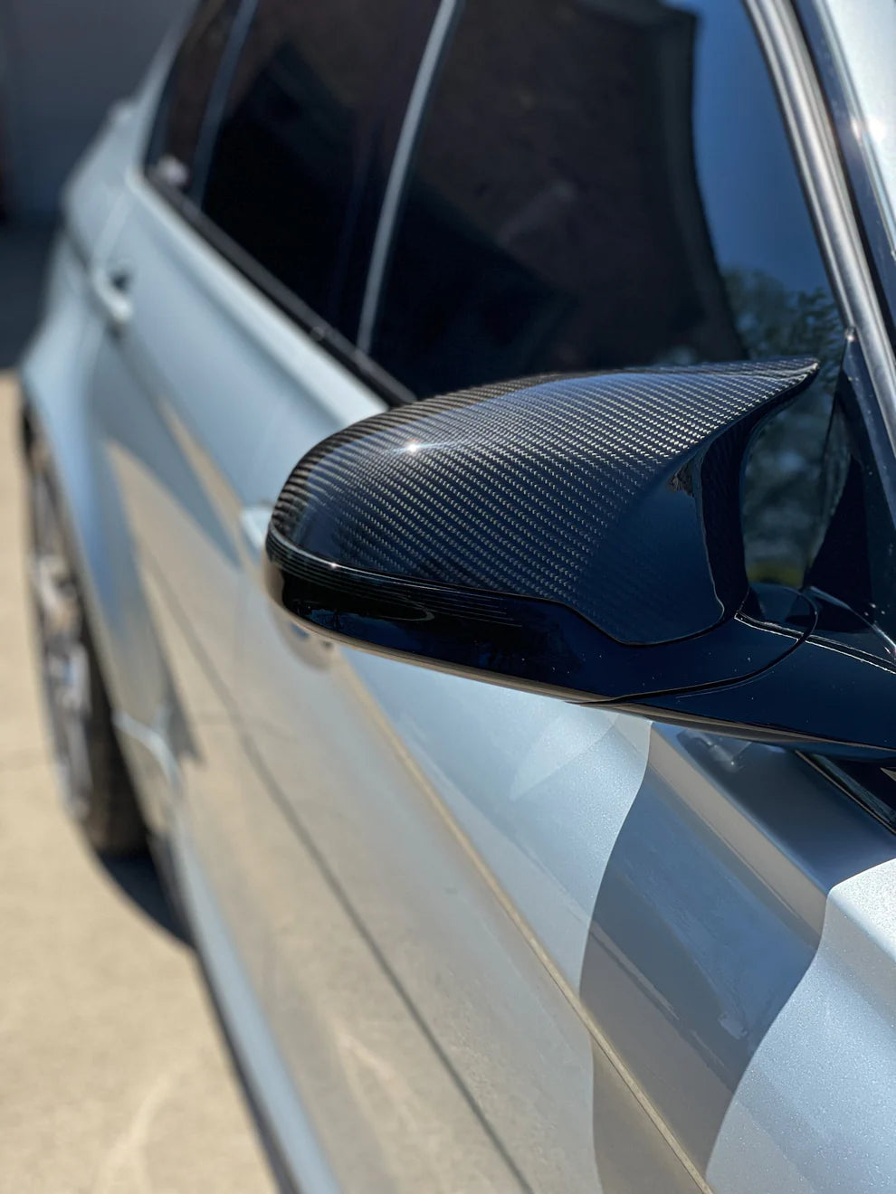 BMW F80 M3 & F82/F83 M4 Carbon Fiber Mirror Caps