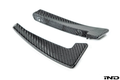 BMW F87 M2 Competition 3D Design Carbon Fiber Bumper Canard Set