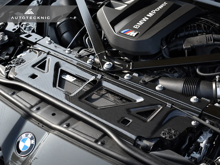 BMW G80 M3 & G82/G83 M4 Autotecknic Dry Carbon Fiber Cooling Shroud