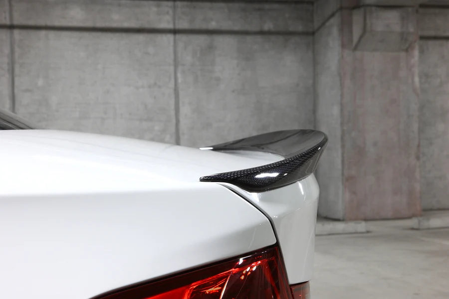 BMW F30 3-Series 3D Design Carbon Fiber Trunk Spoiler