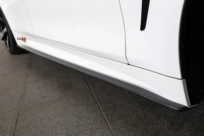 BMW  F36 4-Series 3D Design M-Sport Carbon Fiber Side Skirt Set