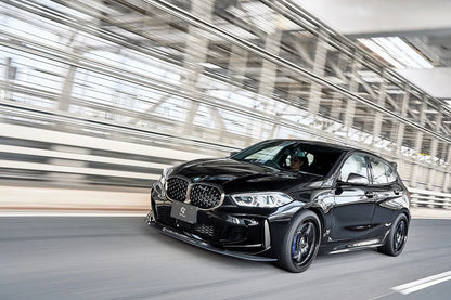 BMW F40 1-Series 3D Design M-Sport Carbon Fiber Front Lip
