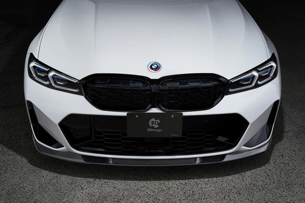 BMW G20 / G21 3-Series LCI 3D Design M-Sport Carbon Fiber Front Lip