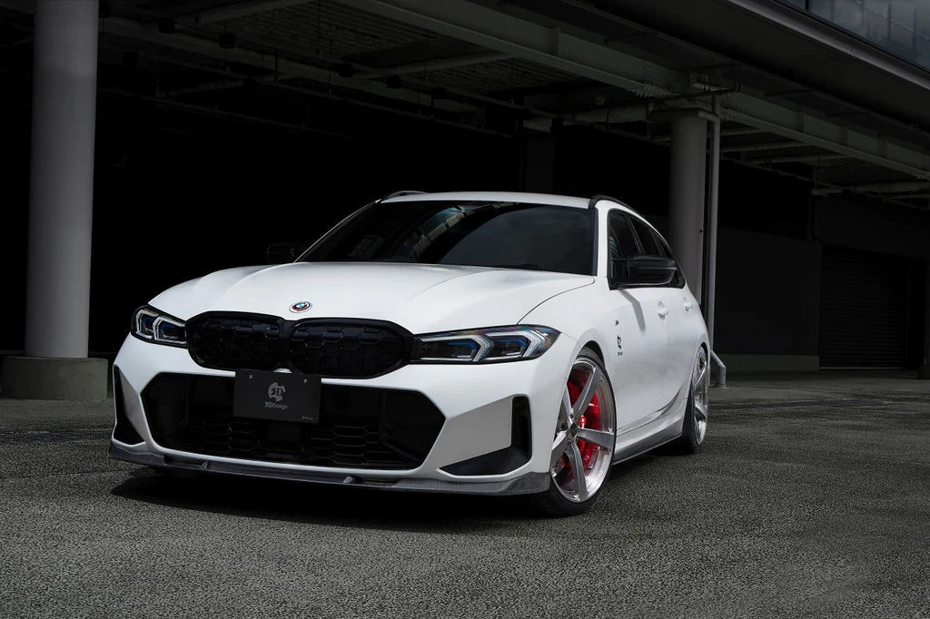 BMW G20 / G21 3-Series LCI 3D Design M-Sport Carbon Fiber Front Lip