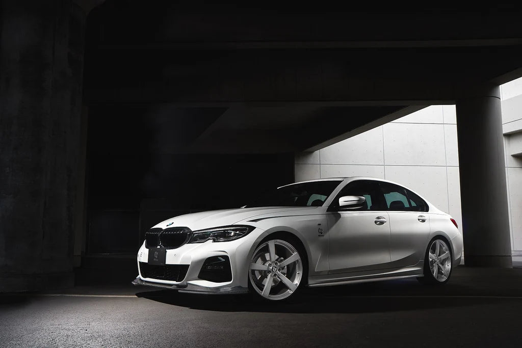 BMW G20 / G21 3-Series 3D Design M-Sport Carbon Fiber Front Lip