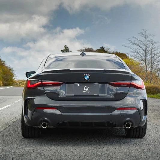 BMW G22 4-Series 3D Design Carbon Fiber Trunk Spoiler