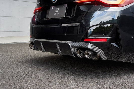 BMW G26 4-Series Gran Coupe / i4 3D Design M-Sport Carbon Fiber Rear Diffuser