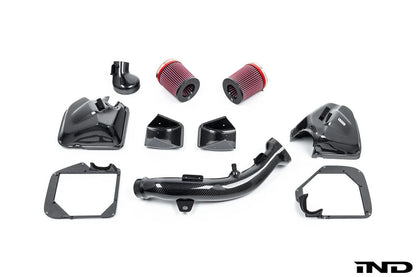 BMW F80 M3 & F82/F83 M4 & F87 M2 & 1 & 2-Series S55/N55 & 3D Design High Flow Carbon Fiber Intake