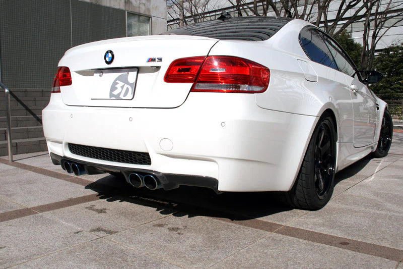 BMW E92 & E93 M3 3D Design Carbon Fiber Rear Diffuser