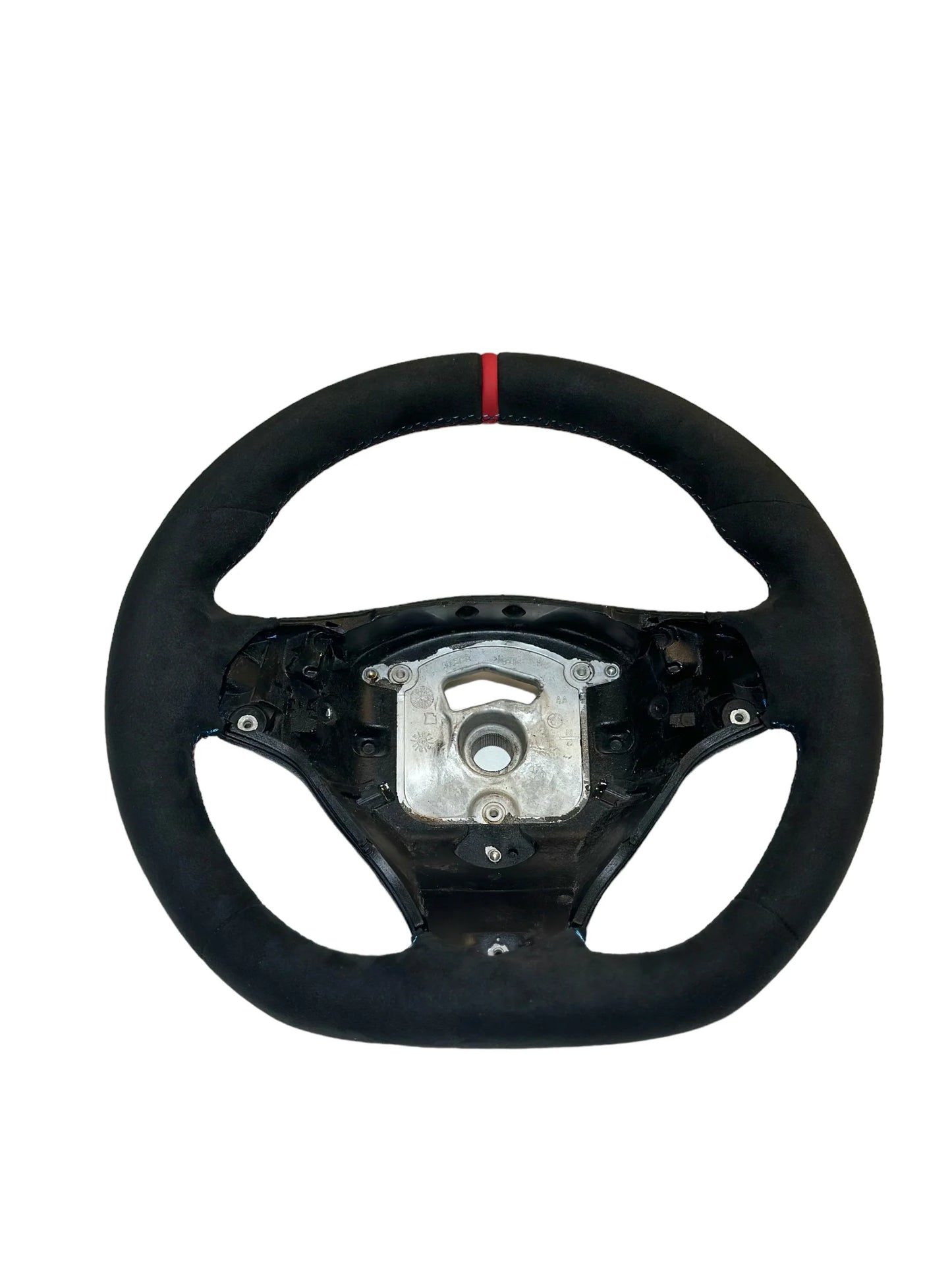 BMW E90, E92 & E93 M3 Flat Bottom Alcantara Steering Wheel (DCT & 6-Speed)