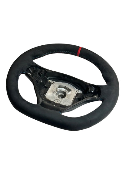 BMW E90, E92 & E93 M3 Flat Bottom Alcantara Steering Wheel (DCT & 6-Speed)