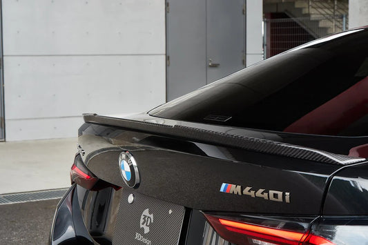 BMW G26 4-Series Gran Coupe / i4 3D Design M-Sport Carbon Fiber Rear Trunk Spoiler