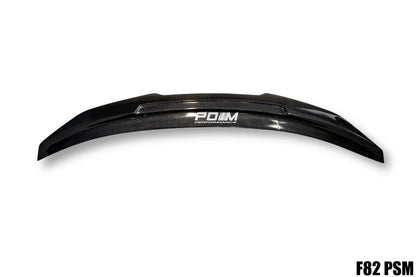BMW F82 M4 Carbon Fiber PSM Style Trunk Decklid Spoiler