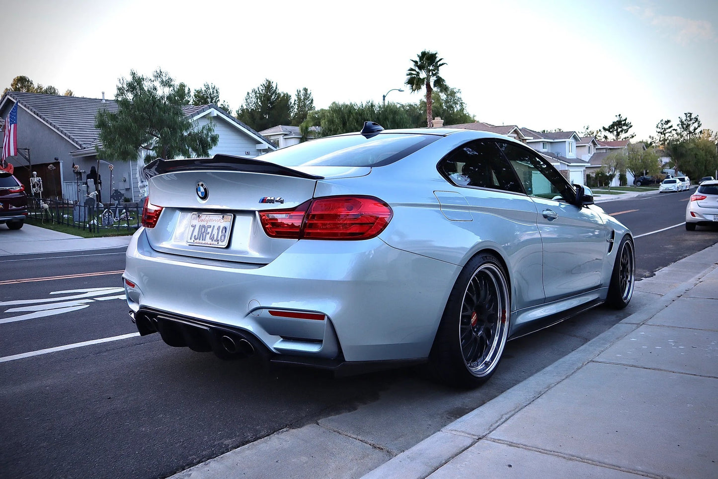 BMW F82 M4 Carbon Fiber PSM Style Trunk Decklid Spoiler