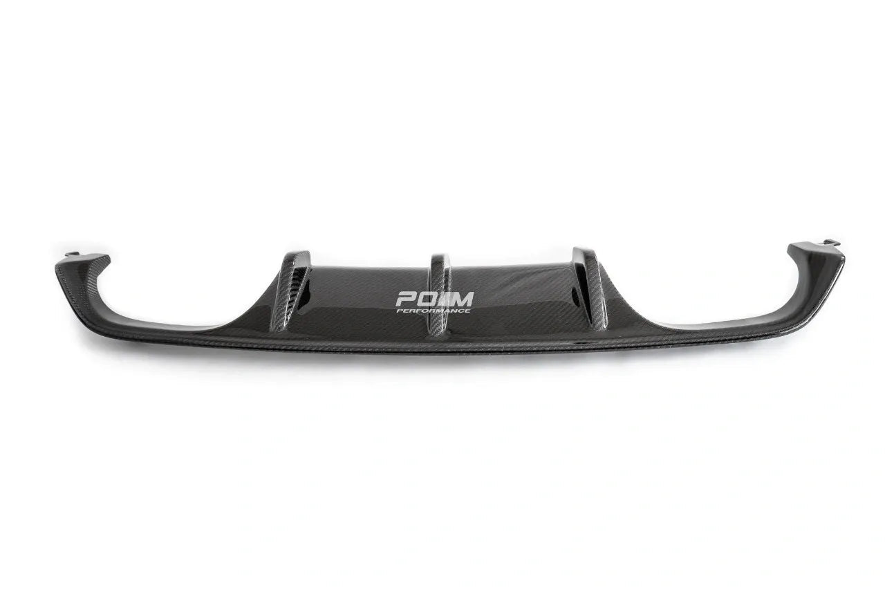BMW F80 M3 & F82/F83 M4 Carbon Fiber M Performance Style Rear Diffuser