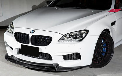 BMW F12 & F13 & F06 M6 E Style Carbon Fiber Front Lip