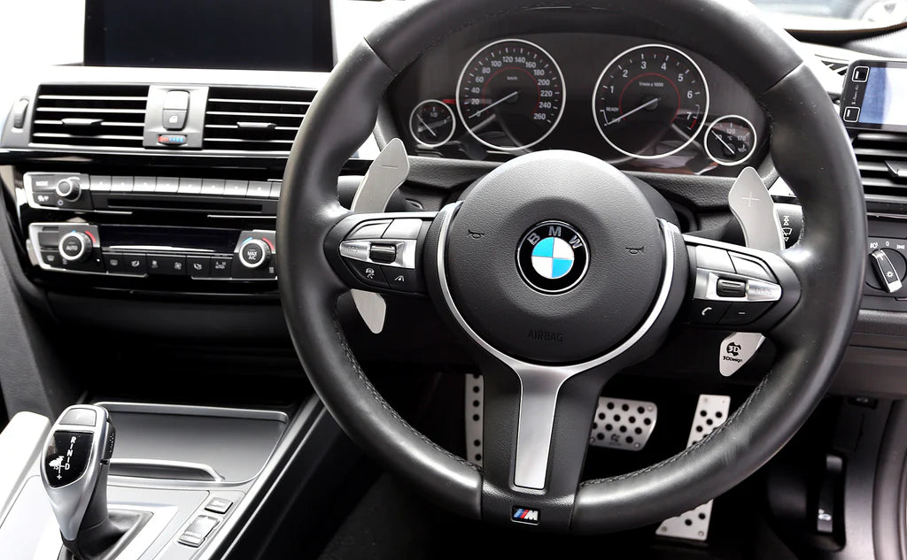 BMW 2, 3 & 4-Series F-Chassis & X5/X6 3D Design Automatic Aluminum Shift Paddle Set