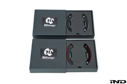 BMW F80 M3 & F82/F83 M4 & F87 M2 & F85/F86 X5M X6M & F10 M5 F-Chassis 3D Design Carbon Fiber DCT Shift Paddle Set