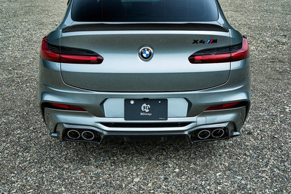 BMW F98 X4M 3D Design Carbon Fiber Rear Trunk Spoiler