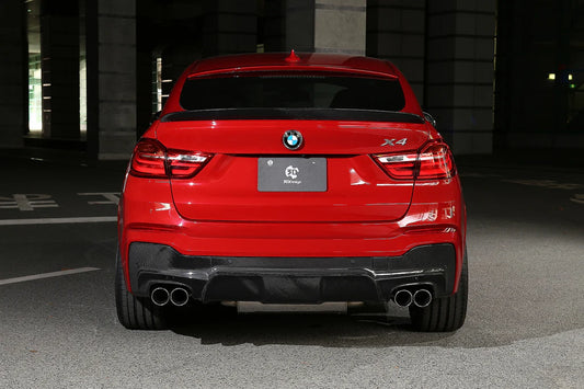 BMW F26 X4 3D Design Carbon Fiber Trunk Spoiler