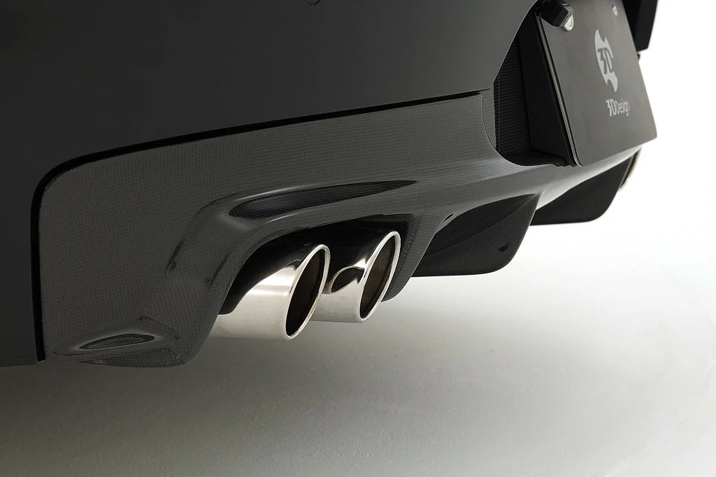 BMW E89 Z4 3D Design M-Sport Carbon Fiber Rear Diffuser