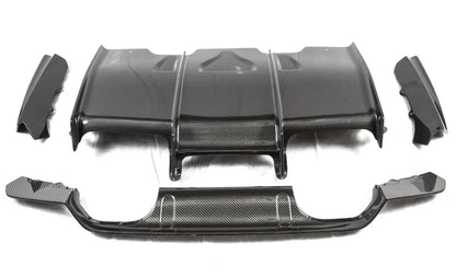 BMW F83 M4 PSM Style Rear Carbon Fiber Diffuser