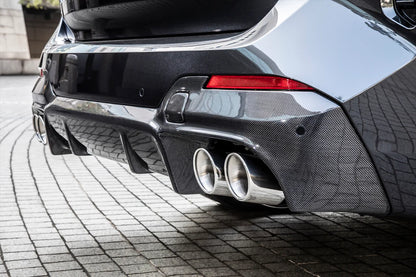 BMW G01 X3 M40i 3D Design LCI  Carbon Fiber Rear Diffuser